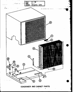 Part Location Diagram of C5957802 Whirlpool Condenser coil