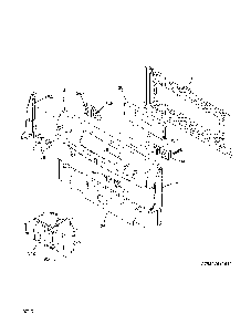 Backguard Diagram and Parts List for 79097319411  Kenmore Range