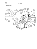 FAN (UPPER) Diagram and Parts List for W204  Jenn-Air Microwave Oven Combo