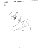 BLOWER MOTOR Diagram and Parts List for D146-C  Jenn-Air Wall Oven