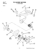 BLOWER MOTOR Diagram and Parts List for D146-C  Jenn-Air Wall Oven
