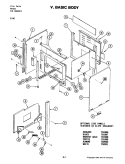 Part Location Diagram of 703711 Whirlpool HINGE **NLA*