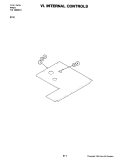 INTERNAL CONTROLS Diagram and Parts List for S110  Jenn-Air Range