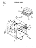 OVEN Diagram and Parts List for S110  Jenn-Air Range