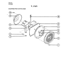FAN (LOWER) Diagram and Parts List for W224  Jenn-Air Microwave Oven Combo