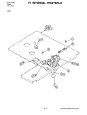 INTERNAL CONTROLS Diagram and Parts List for S121  Jenn-Air Range