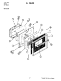 Part Location Diagram of 712189 Whirlpool Inner Door Panel