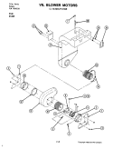 BLOWER MOTOR Diagram and Parts List for D146  Jenn-Air Wall Oven