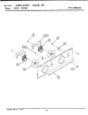 BLOWER MOTOR Diagram and Parts List for SU146B  Jenn-Air Range