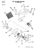 BLOWER MOTOR Diagram and Parts List for 20237  Jenn-Air Range