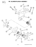BLOWER ASSEMBLY / PLENUM (D140 - C) Diagram and Parts List for D140-C  Jenn-Air Range