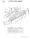 Part Location Diagram of 712024 Whirlpool Clock Assembly