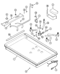 Part Location Diagram of Y705823 Whirlpool Spark Module