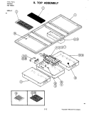 TOP ASSEMBLY (C316 - C) Diagram and Parts List for C316-C  Jenn-Air Cooktop