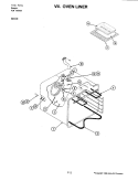 OVEN Diagram and Parts List for SU110  Jenn-Air Wall Oven
