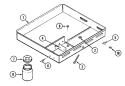 BURNER BOX ASSY. Diagram and Parts List for C102  Jenn-Air Cooktop