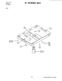 TOP ASSEMBLY Diagram and Parts List for C116  Jenn-Air Cooktop