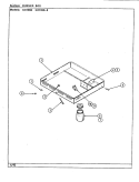 BURNER BOX Diagram and Parts List for GO106  Jenn-Air Cooktop