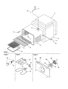 Cavity Diagram and Parts List for ARTC7021W-P1143814NW  Amana Range
