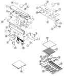 Part Location Diagram of Y706037 Whirlpool Infinite Switch Knob