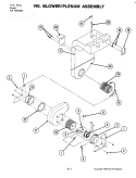 CONVECTION FAN Diagram and Parts List for S125  Jenn-Air Range