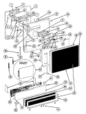 Part Location Diagram of 757053 Whirlpool ACCESS PANEL HARVEST WHEAT
