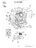 TUB ASSEMBLY Diagram and Parts List for DU588  Jenn-Air Dishwasher