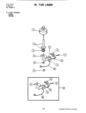 FLOAT ASSEMBLY Diagram and Parts List for DU588  Jenn-Air Dishwasher