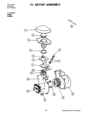 BLOWER MOTOR Diagram and Parts List for DU588  Jenn-Air Dishwasher
