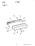 ACCESS PANEL (DU588W) Diagram and Parts List for DU588W  Jenn-Air Dishwasher