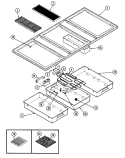 Part Location Diagram of 701991 Whirlpool BRACKET