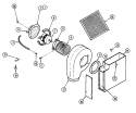 Part Location Diagram of 712254 Whirlpool CLAMP, CABLE