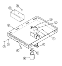 Part Location Diagram of 703949 Whirlpool PLENUM, UPDRAFT