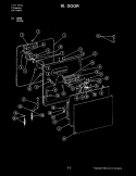 DOOR ASSEMBLY (DP476) Diagram and Parts List for DP476  Jenn-Air Dishwasher