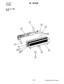 DOOR - ACCESS PANEL (DU496) Diagram and Parts List for DU496  Jenn-Air Dishwasher