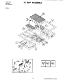 TOP ASSEMBLY (C301 - C) Diagram and Parts List for C301-C  Jenn-Air Cooktop