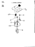 Part Location Diagram of 704503 Whirlpool Control Panel