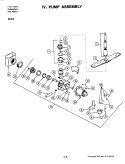 PUMP ASSEMBLY (DU466W - 01 / 02) Diagram and Parts List for DU466W  Jenn-Air Dishwasher