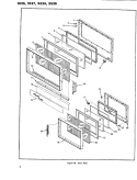Part Location Diagram of 707215 Whirlpool DIVIDER, DOOR
