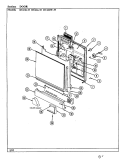 Part Location Diagram of 2580-0011 Whirlpool DISCONTINUED