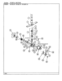 PUMP ASSEMBLY Diagram and Parts List for DU466W-35  Jenn-Air Dishwasher