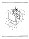 DOOR Diagram and Parts List for DU466W-40  Jenn-Air Dishwasher