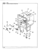 TUB Diagram and Parts List for DU466W-40  Jenn-Air Dishwasher