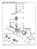 PUMP ASSEMBLY Diagram and Parts List for DW441C119  Jenn-Air Dishwasher