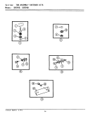 TUB ASSEMBLY FASTENER KITS Diagram and Parts List for DU599W  Jenn-Air Dishwasher