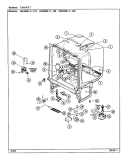CABINET (DW489WC119, 129, 139) Diagram and Parts List for DW489WC139  Jenn-Air Dishwasher