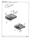 Part Location Diagram of WD28M33 Whirlpool SHELF, CUP
