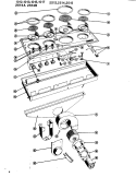 Part Location Diagram of WPY04100165 Whirlpool Delta Frame Surface Unit - 6 Inch