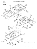 Part Location Diagram of 700818 Whirlpool BURNER BOX ASSEMBLY