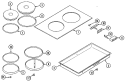 Part Location Diagram of Y04100403 Whirlpool ELMNT-SURF
